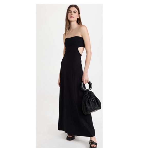 Susana Monaco Strapless Maxi Dress in Black- XS,M,L - Picture 1 of 8